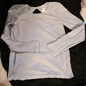 Baby blue long sleeve top from Fabletics